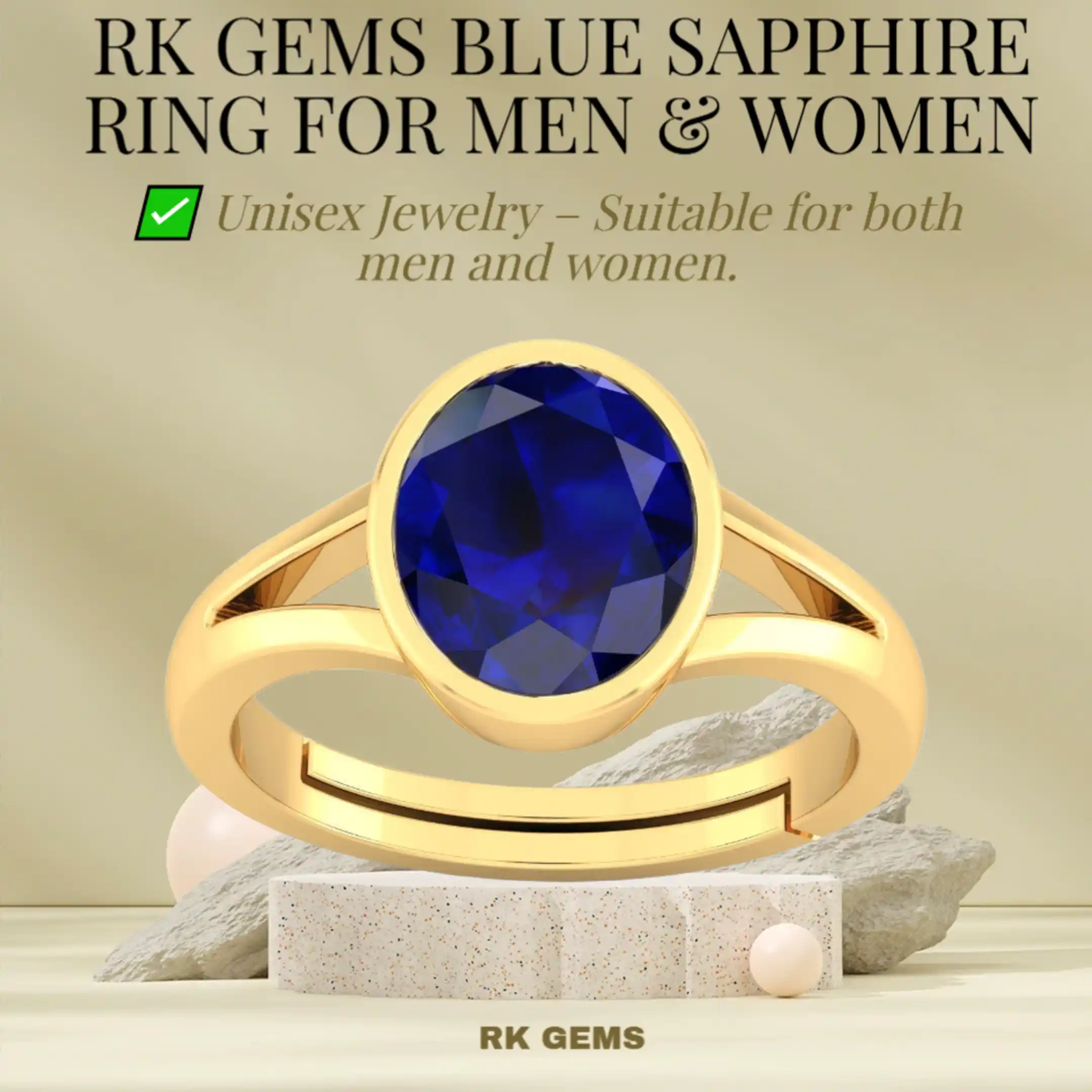 Premium Neelam Stone Ring | Blue Sapphire Ring for Shani Planet Benefits & Elegant Style For Men & Women.png
